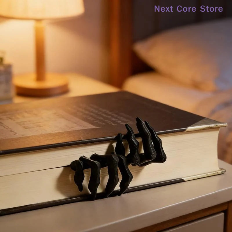 3D Printed Devil Claw Bookmark – Gothic Punk Page Marker Novelty Bookmark HIP
