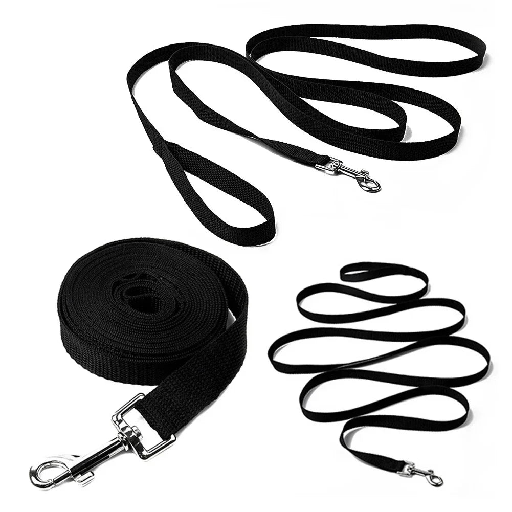 Long Nylon Pet Dog Leash For Small Big Dogs Cats Outdoor Hiking Puppy Lead Rope Durable Labrodor Traction Belt 1.5m 3m 4m 6m 10m HIP