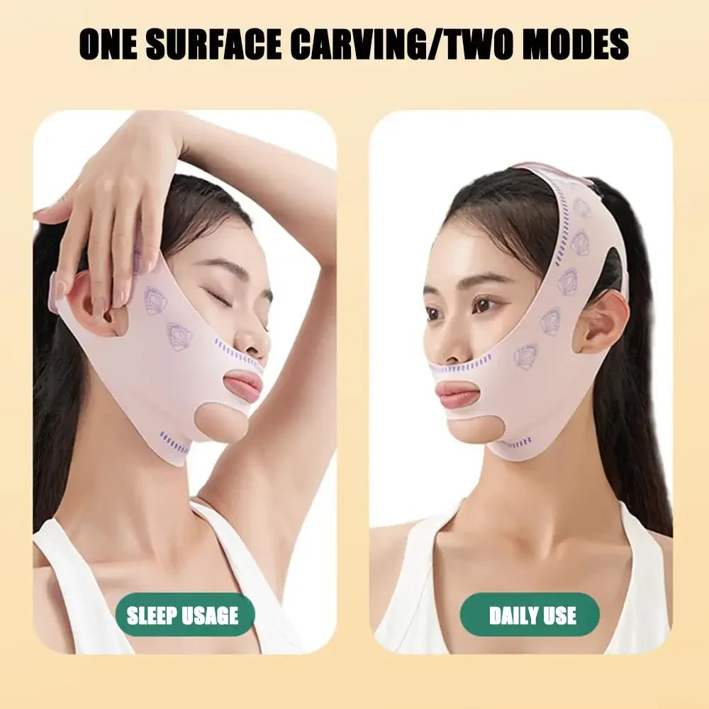 V Line Face Lifting Mask – Chin & Cheek Slimming Strap Face Slimming Mask HIP