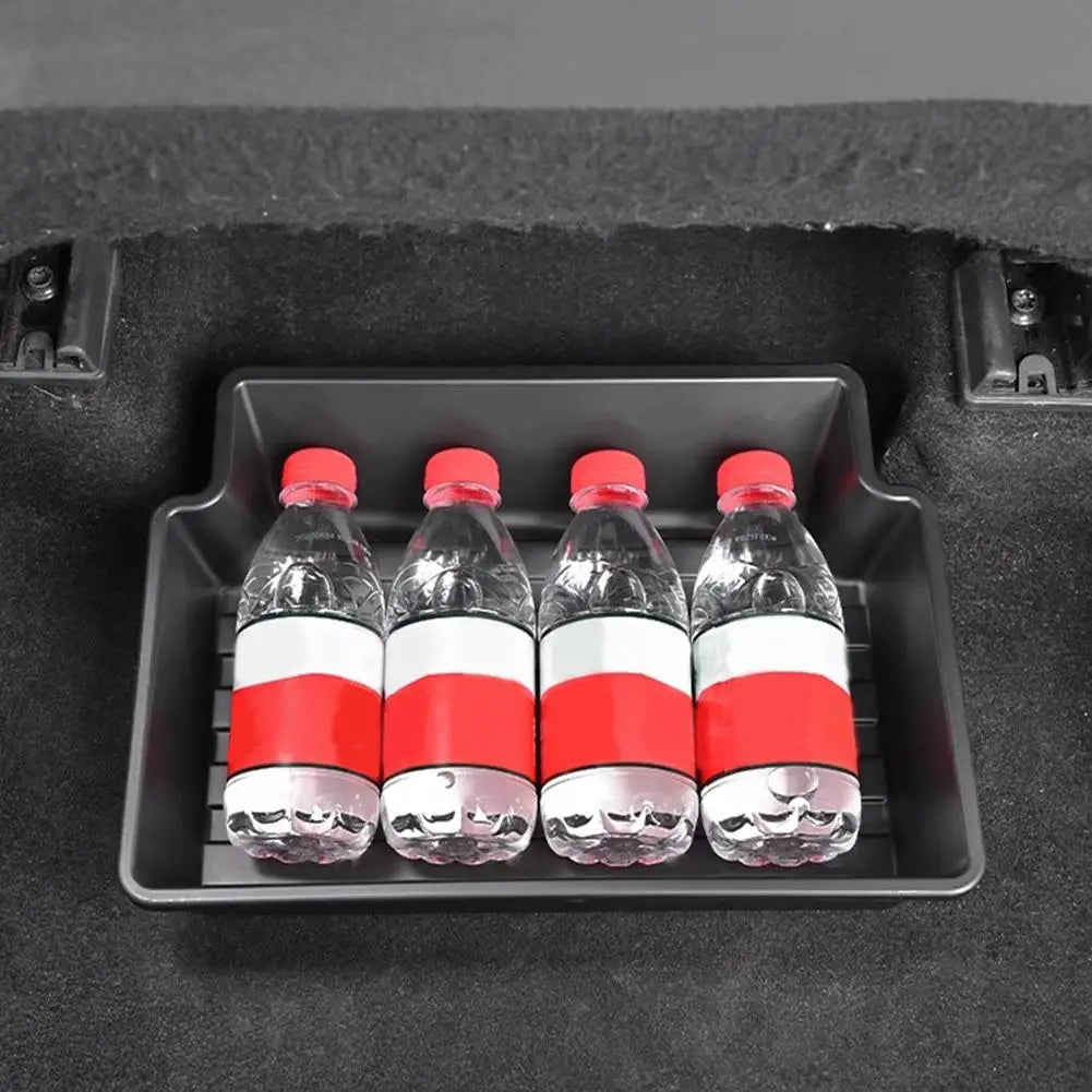Under Seat Storage Box For Toyota RAV4 Wildlander Highlander Crown Kluger Harrier Venza Organizer Tray Bin Car Interior Case HIP