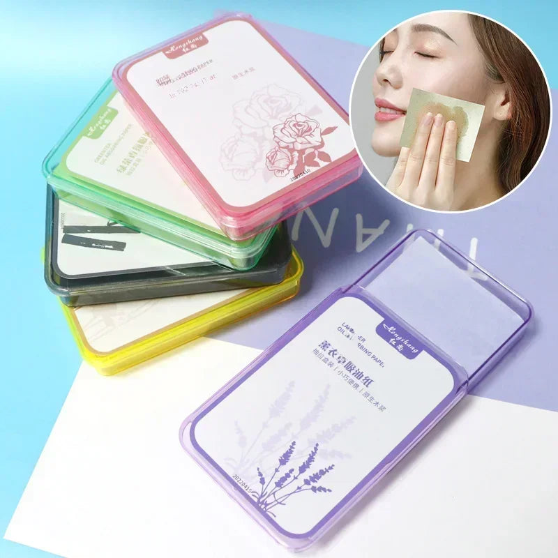 300-Sheet Face Oil Blotting Papers – Shine Control Sheets Oil Blotting Sheets HIP