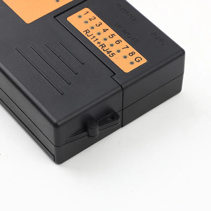 OULLX Mini RJ45 LAN Cable Tester – RJ11 RJ12 CAT5/6/7 Network Cable Tester HIP
