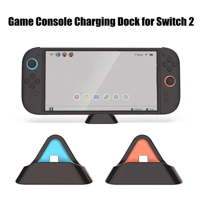 Type-C Charging Dock Stand for Nintendo Switch 2 / OLED / Lite Gaming Charging Dock HIP