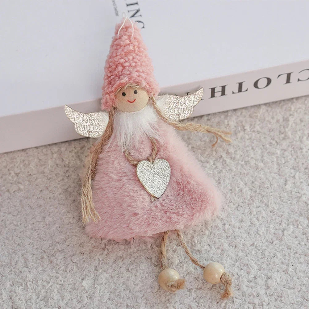 Cute Multiple Styles Wool Felt Christmas Pendants Handmade DIY Felt Snowmen Christmas Trees Party Decor and Christmas Gifts HIP
