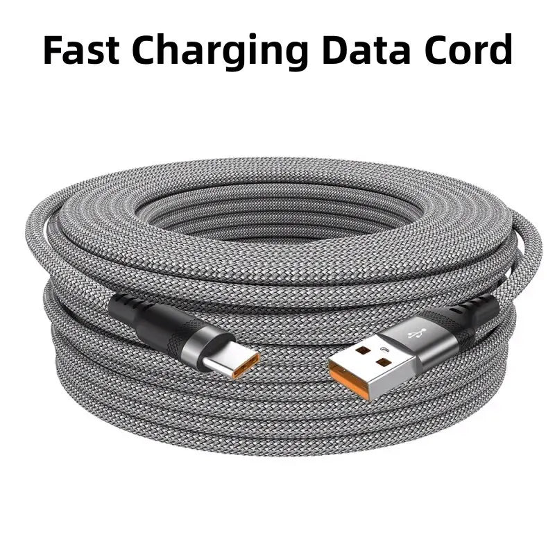 5M Type-C USB Cable – 5A Fast Charging & Data Sync Android USB-C Charging Cable HIP