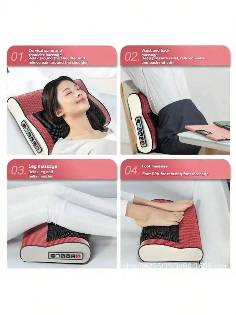 Neck & Shoulder Kneading Massager with Hot Compress | AXH Neck Shoulder Massager HIP