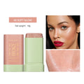 Multi-function Blush Stick Face Makeup Waterproof Easy Color Rouge Blusher Cream Contour Rendering Brightening Contour Makeup HIP 2
