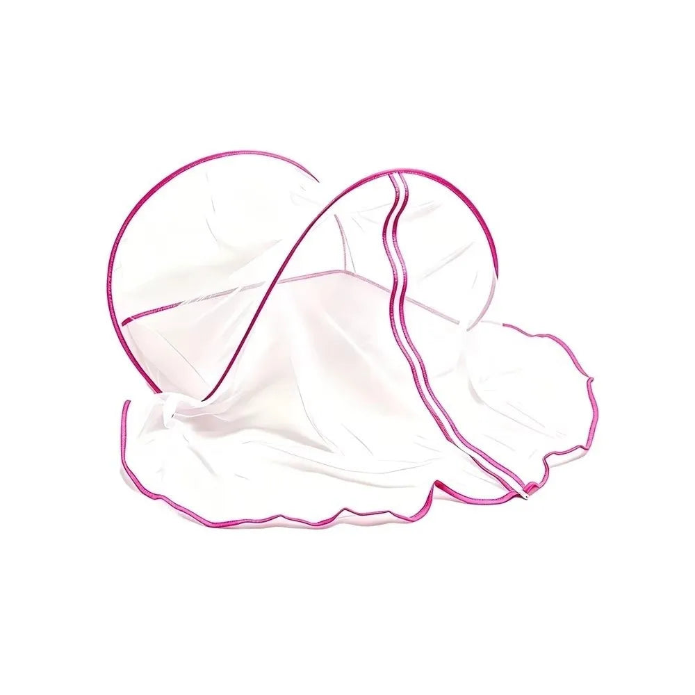 Foldable Pop-Up Bed Mosquito Net with Zipper – No Install Pop-Up Mosquito Net HIP