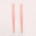 Eyebrow Razor Trimmer Set 2/3/5 Pcs – Round Head Shaper Eyebrow Razor Set HIP C706-orange 2pcs