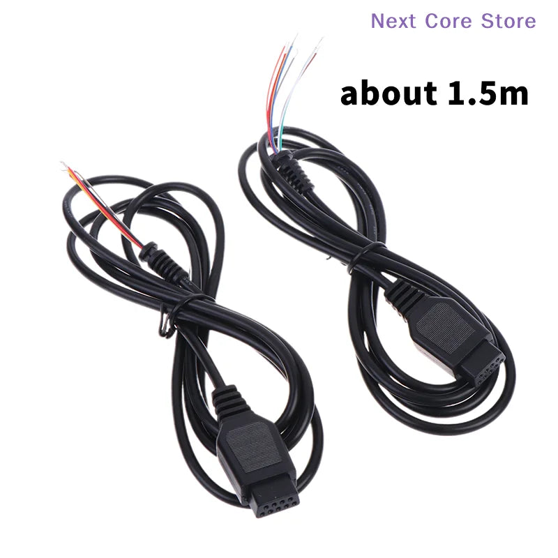 Mega Drive 2 Controller Extension Cable 9-Pin 1.5m | MD2 Controller Extension Cable HIP