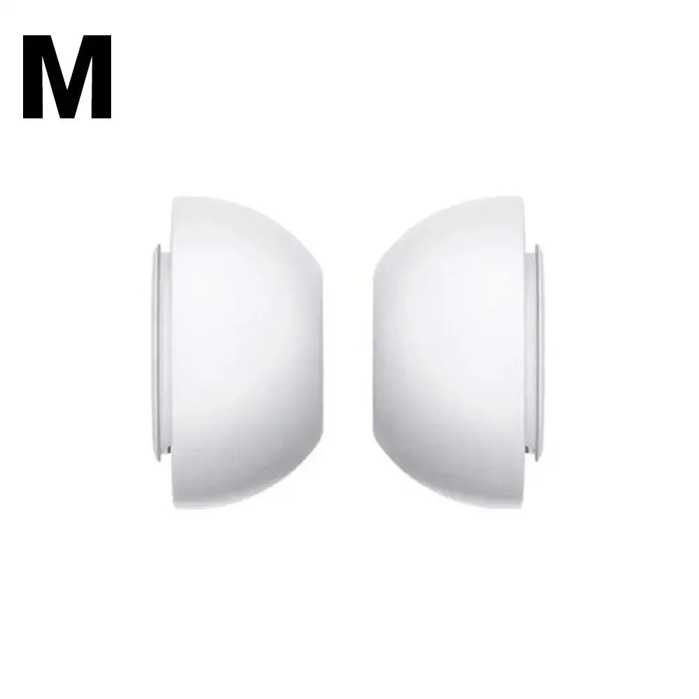 Silicone Ear Tips for AirPods Pro 1 & 2 – XS/S/M/L Sizes Earbud Ear Tips HIP M 2 Pairs