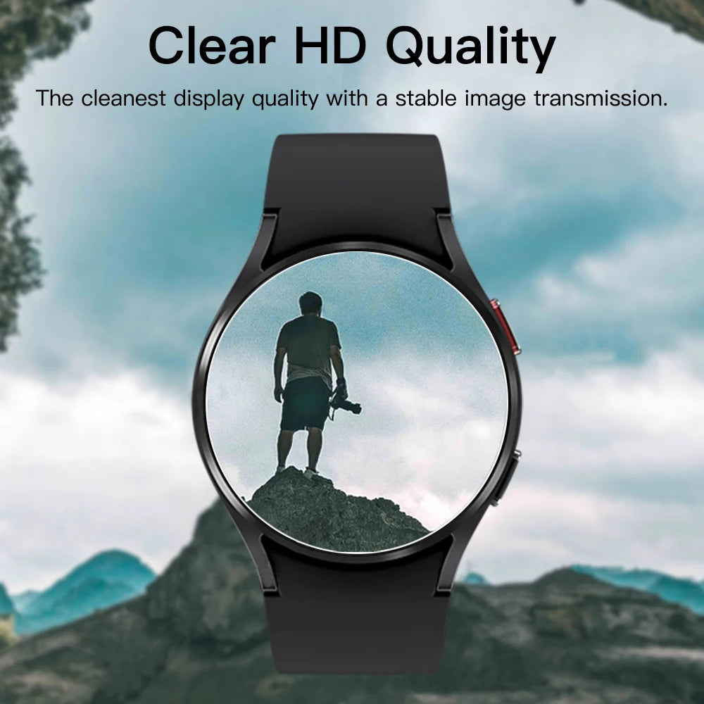 HD Tempered Glass Screen Protector – Samsung Galaxy Watch 4–7 Watch Screen Protector HIP