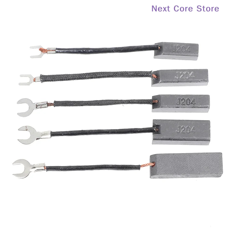 10-Pack J204 Carbon Brushes – Generator, Motor & Alternator Carbon Brush Set HIP