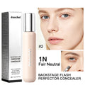 8 Shade Full Coverage Concealer Liquid Foundation Perfector Concealer Makeup High Coverage Base Makeup Cushion Foundation Cream HIP 2Fair Neutral