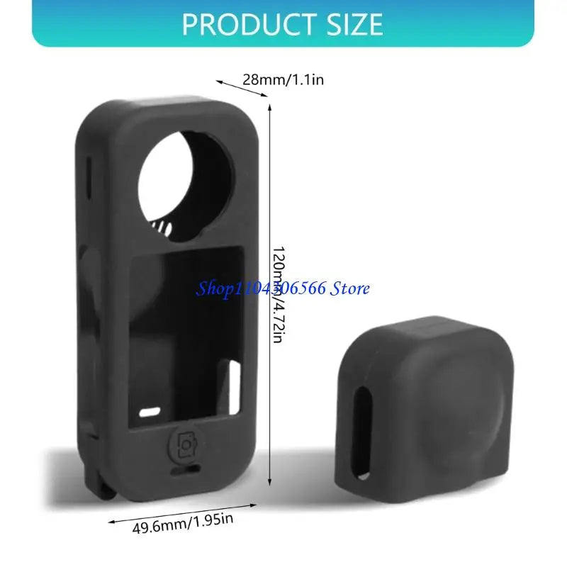 Silicone Case for 360 X4 Air – Body & Lens Protector Cover Camera Protective Case HIP