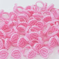 100-Pack Disposable Lash Glue Ring Cups & Tattoo Pigment Holders Lash Glue Ring Cups HIP C645-pink 100pcs