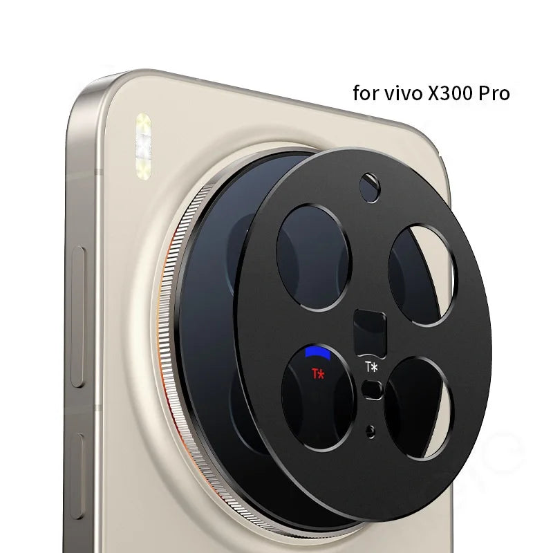 Vivo X300 / X300 Pro Metal Camera Lens Protector Bezel Cap Camera Lens Protector HIP for Vivo X300 Pro 1PC