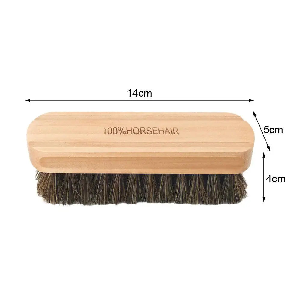 Premium Horsehair Wooden Handle Car Wash Brush for Detailing Polishing Buffing and Cleaning Dashboard Roof Dropshipping HIP