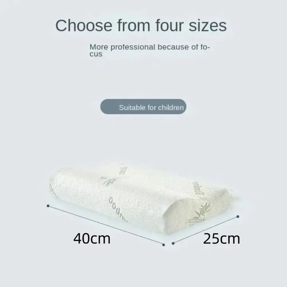 Bamboo Fiber Slow Rebound Memory Foam Pillow – Neck Support Memory Foam Pillow HIP