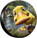 Funny Duck Spare Tire Cover – Weatherproof Universal Fit Spare Tire Cover HIP 1 14in