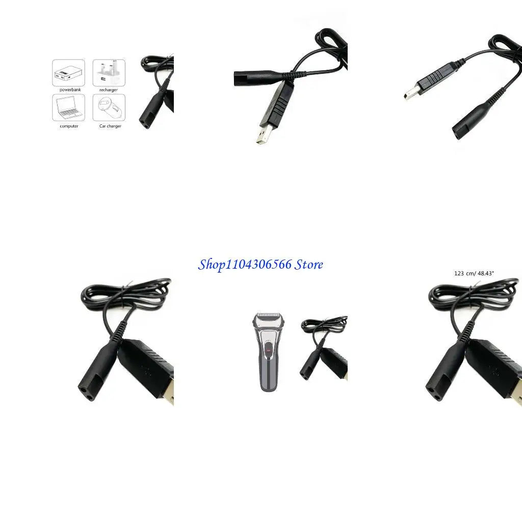 USB Charging Cable for Braun Series 1–9 Electric Shavers Shaver Charging Cable HIP China Mainland