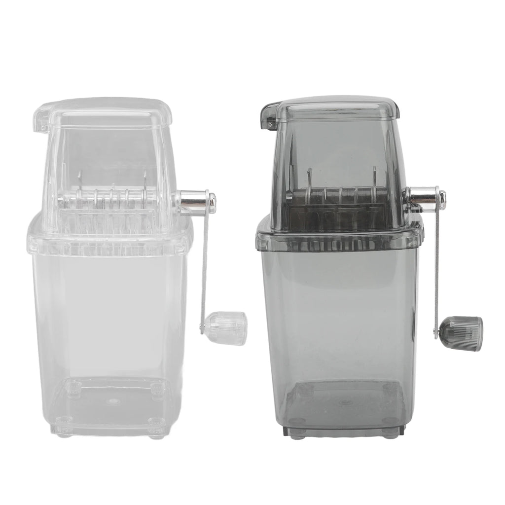 Hand Snow Cone Ice Machine Ice Crusher Manual Ice Crusher Small Portable Hand Operated Snow Cone Machine for Home HIP