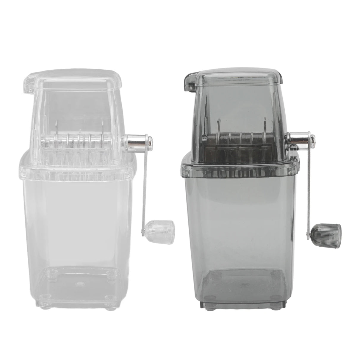 Hand Snow Cone Ice Machine Ice Crusher Manual Ice Crusher Small Portable Hand Operated Snow Cone Machine for Home HIP