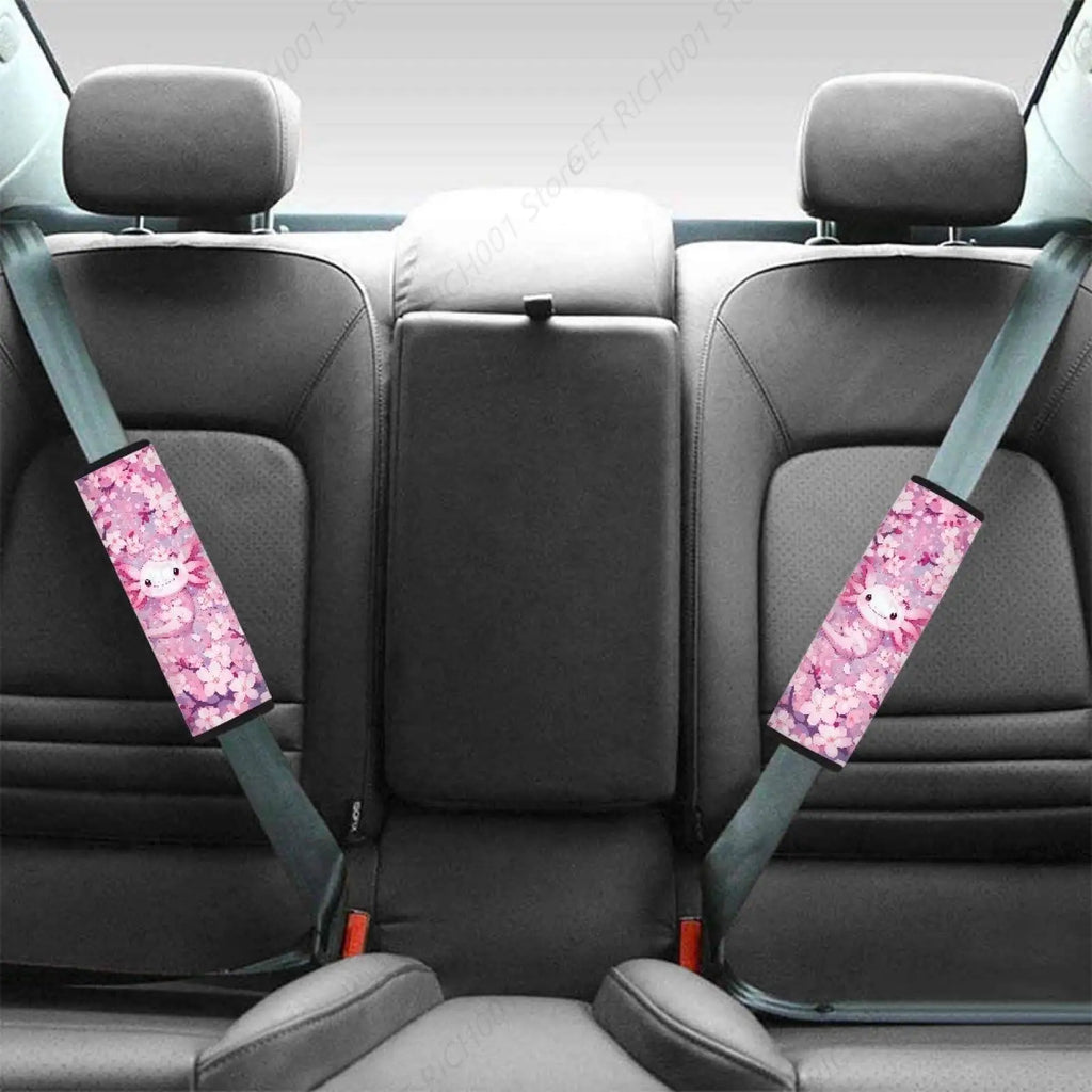 Cherry Blossom & Animal Print Soft Car Seat Belt Covers Seat Belt Cover HIP