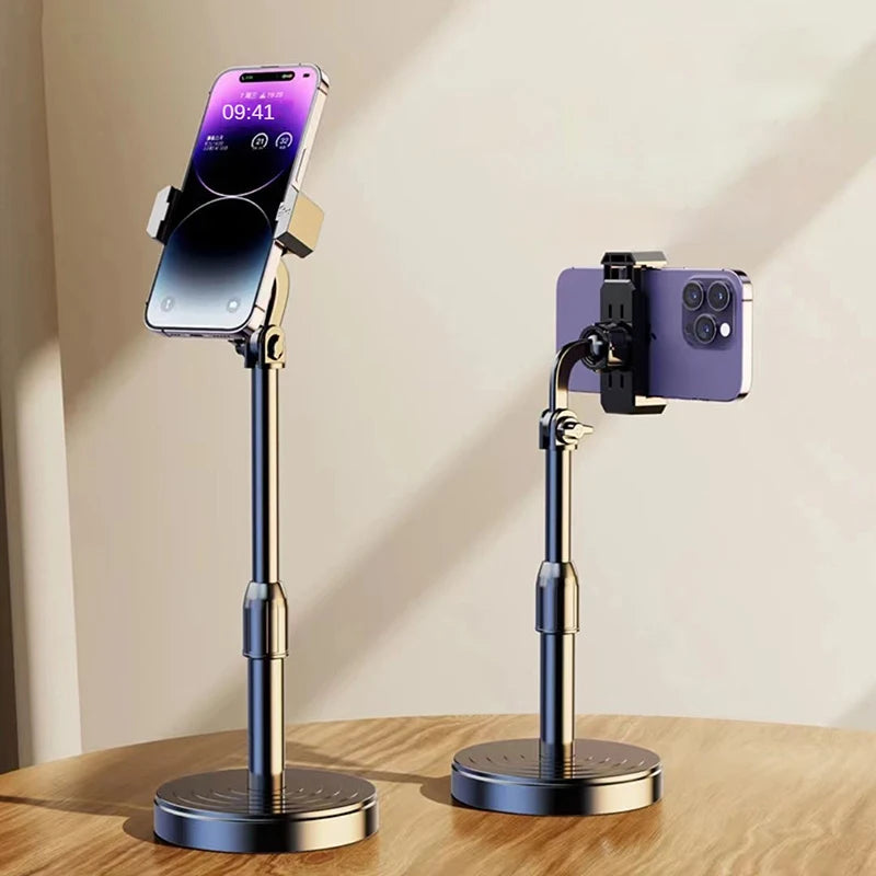 Adjustable Dual Phone Holder Desktop Stand for Live Streaming Phone Stand Holder HIP