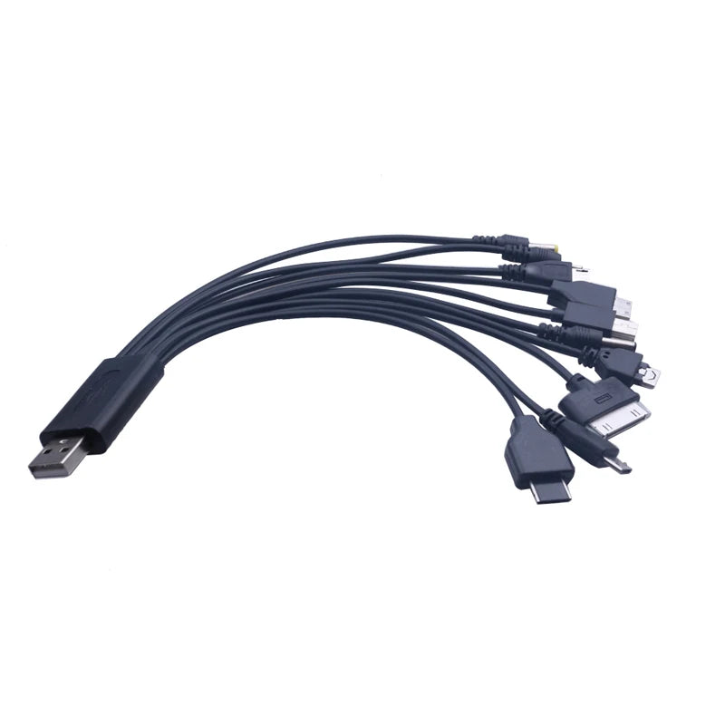 10-in-1 Multi USB Charging Cable – Universal Phone Charger Multi USB Charging Cable HIP