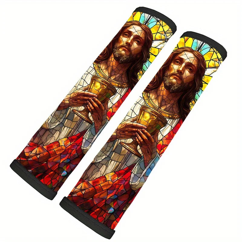 Car Seat Belt Covers – Stained-Glass Soft Shoulder Pads Seat Belt Cover HIP 1