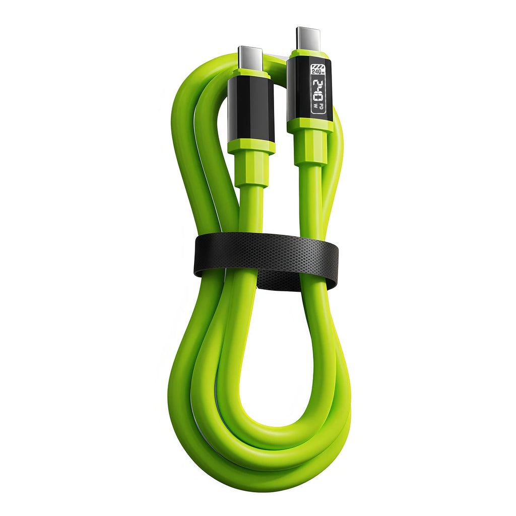 240W USB-C Fast Charging Cable – PD to PD for iPhone & Android USB-C Charging Cable HIP