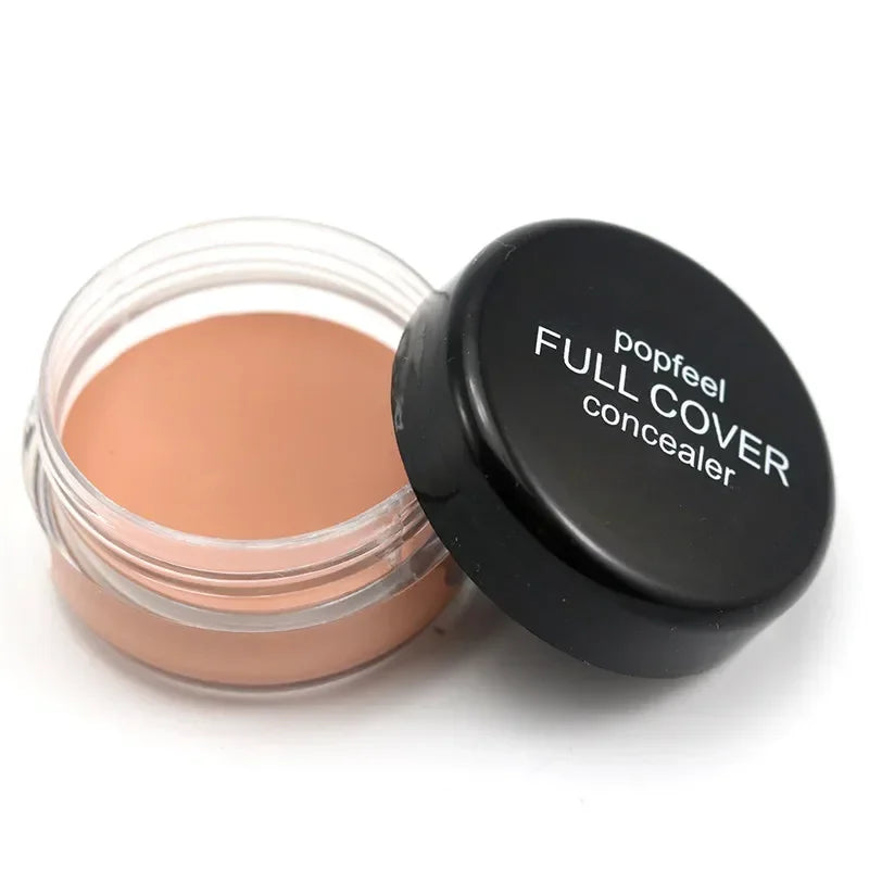 Popfeel Full Cover Concealer Hide Blemish Creamy MakeUp Face Lip Eye Foundation Makeup Contouring Corrector Make Up HIP