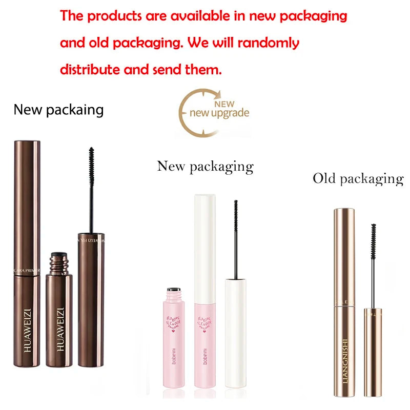 Silk Fiber Matte Mascara – Waterproof Lengthening & Curling Mascara HIP