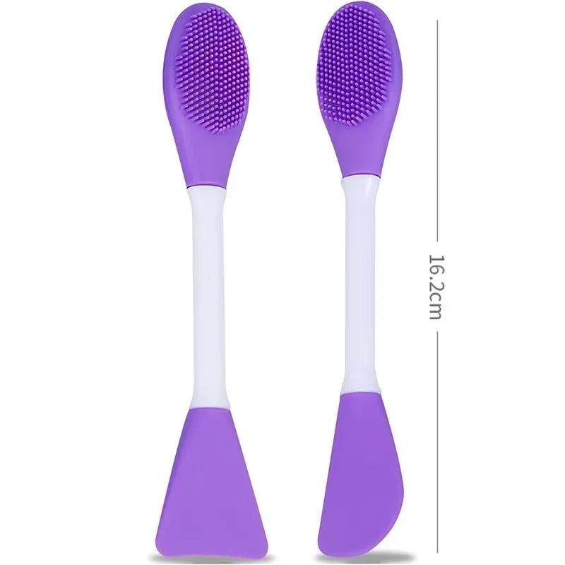 Silicone 2-in-1 Facial Cleansing & Mask Brush | Exfoliating Facial Cleansing Brush HIP