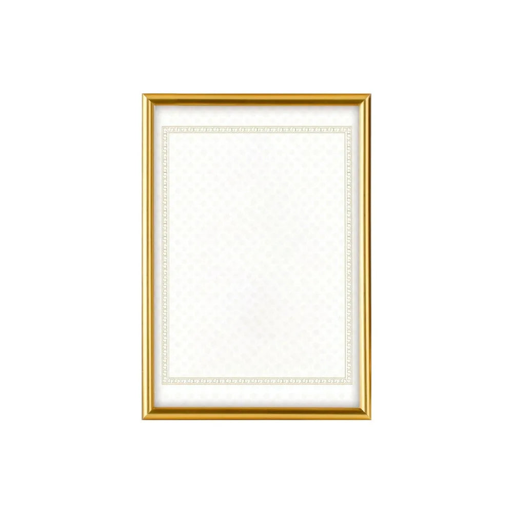 A4 Certificate Frame – PVC Document & Award Display Holder Certificate Frame HIP Gold