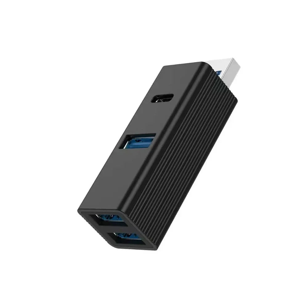 4-in-1 USB-C Hub Aluminum Alloy USB 3.0 Splitter Adapter USB-C Hub Adapter HIP