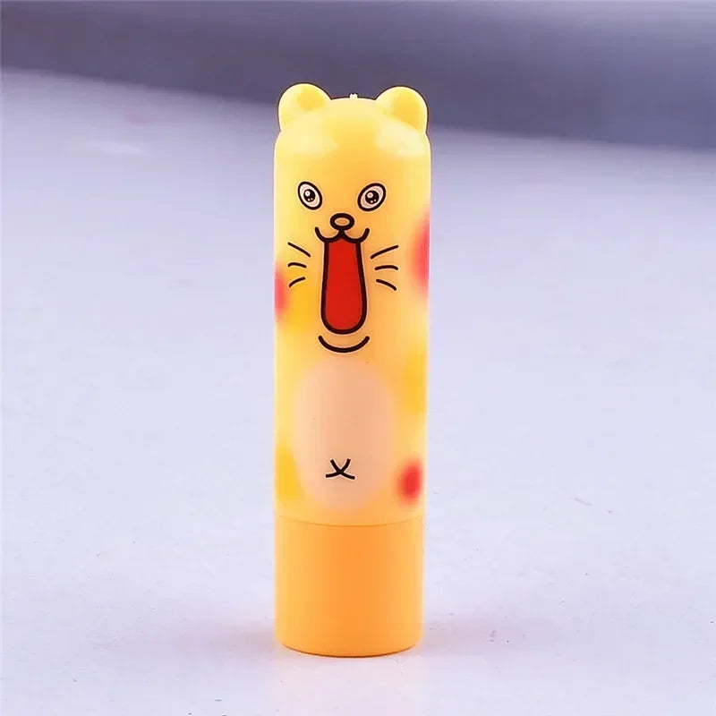 New Makeup Moisturizing Colourless Lip Balm Natural Plant Lip Gloss Fruit Embellish Lipstick Cute Face Makeup HIP