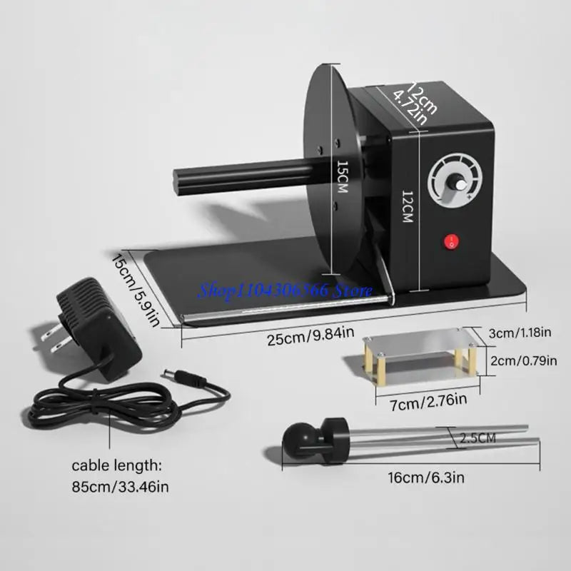 Automatic Label Rewinder Machine – 130 RPM, Auto-Stop Feature Label Rewinder HIP