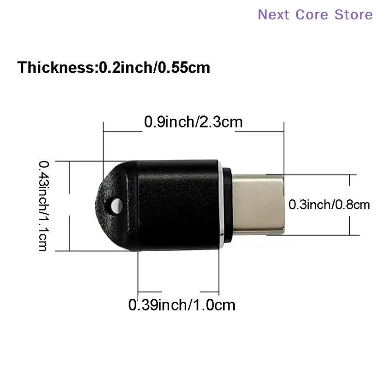 USB-C Microphone Blocker – Mic Lock Privacy Protector Microphone Blocker HIP