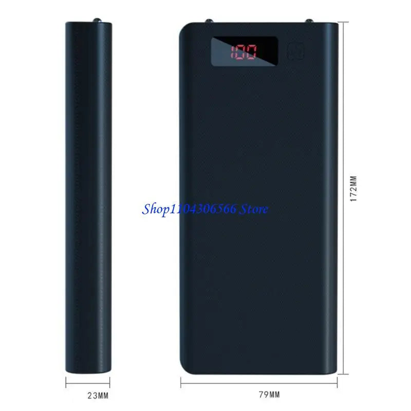 8x18650 DIY Portable Power Bank Shell – LCD Battery Box Portable Battery Case HIP