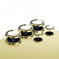 Metal Ring Camera Lens Protector – Samsung S24 Ultra/Plus/S23 FE Camera Lens Protector HIP Gold For Galaxy S23 Plus