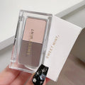 Two Colors Grey Nose Shadow Powder Matte Highlighting Contouring Platter Cheek Side V Face Matte Sculpting 2 in 1 Makeup Palette HIP 02
