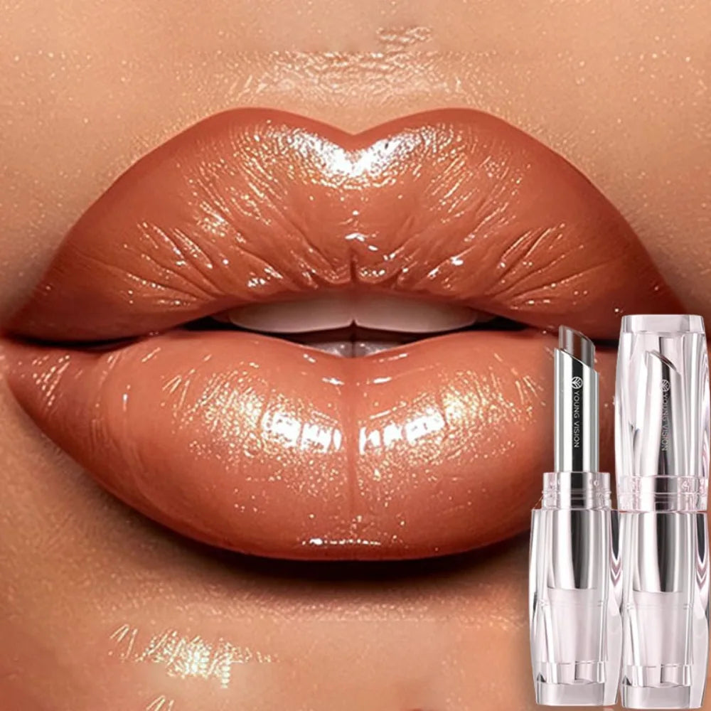 Temperature Change Lip Balm Creamy Hydrating Lipstick Moisturizing Pearlescent Nude Lip Care For Daily Natural Lip Makeup HIP 05