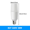 5-Pack E27 LED Bulbs 9W–38W | Energy Saving Globe Lamps LED Light Bulbs HIP 38W Warm White