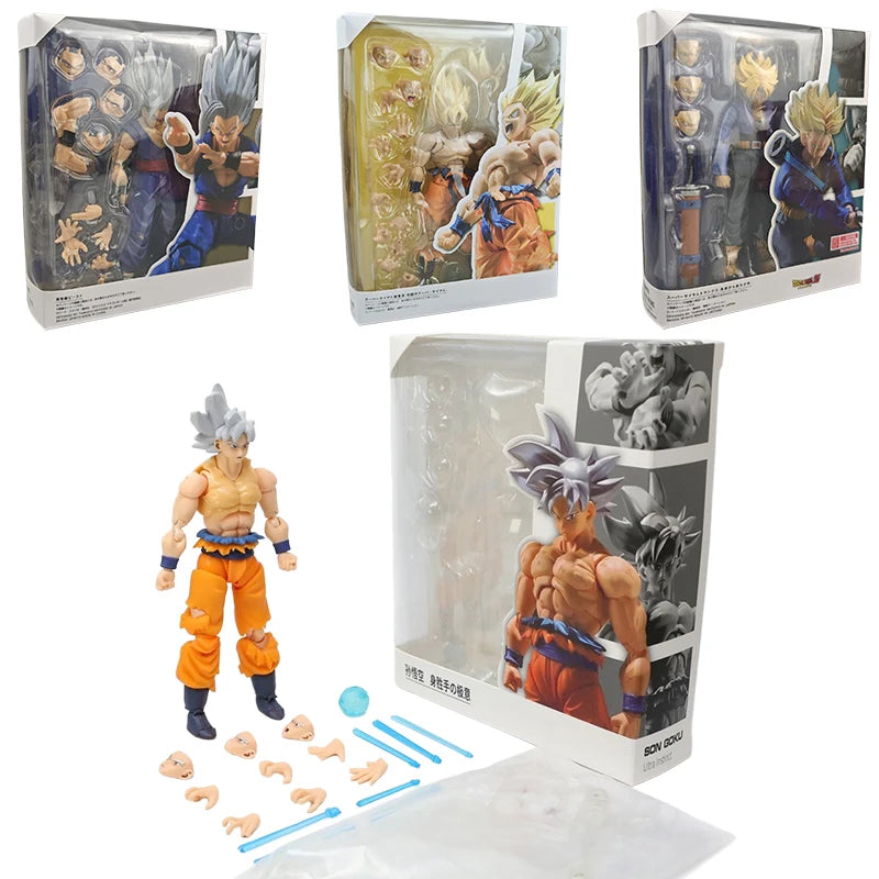 Dragon Ball Z Son Goku Super Saiyan War Damage Figure | Bandai Anime Action Figure HIP