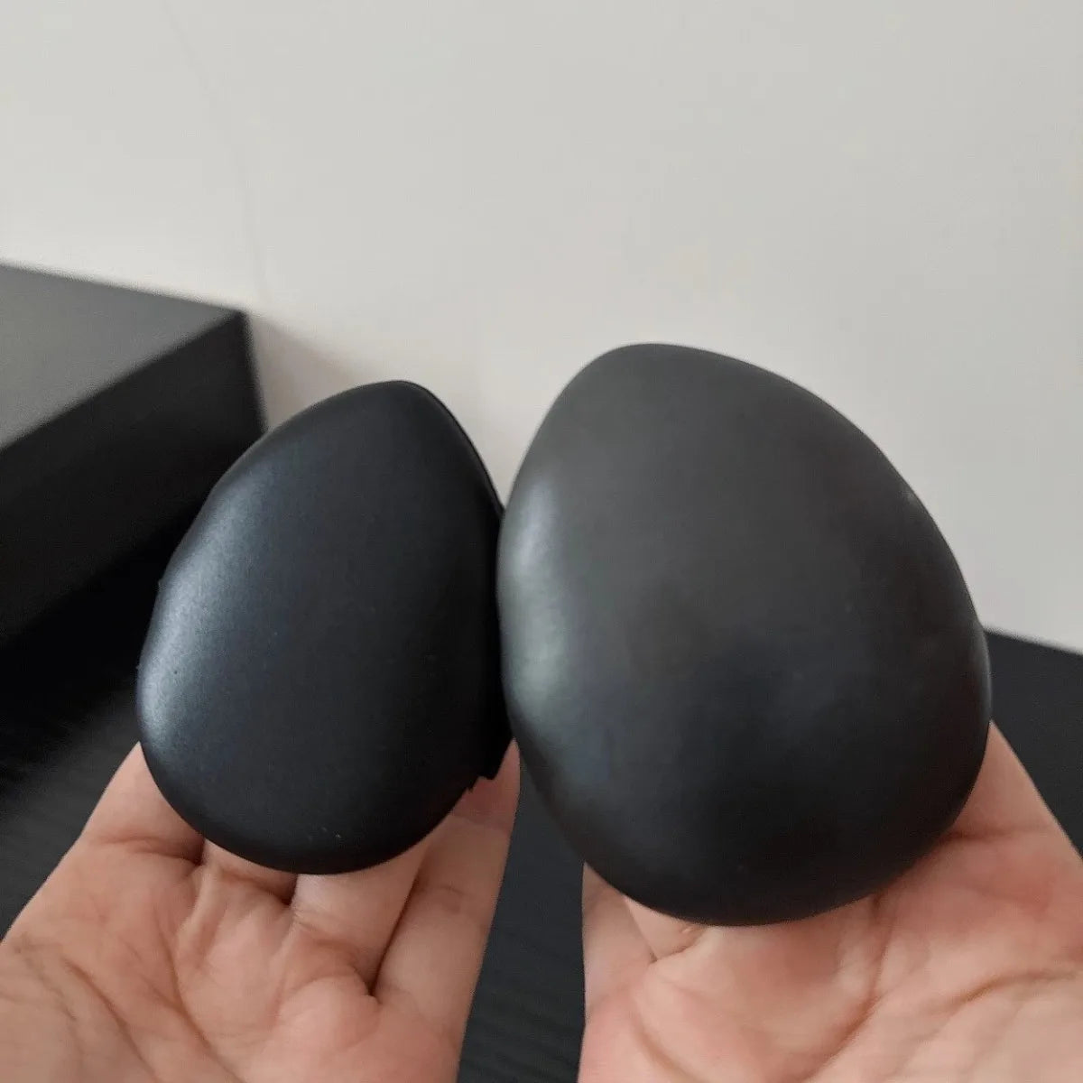 1/2PCS Not Eat Foundation Makeup Sponge Puff Dry Wet Dual-use Soft Cotton Air Cushion Leather Surface Powder Puff Makeup Tools HIP