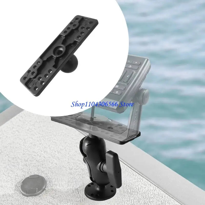 1.5" Ball Joint Aluminum Fish Finder Mount – Marine Grade Fish Finder Mount HIP CN