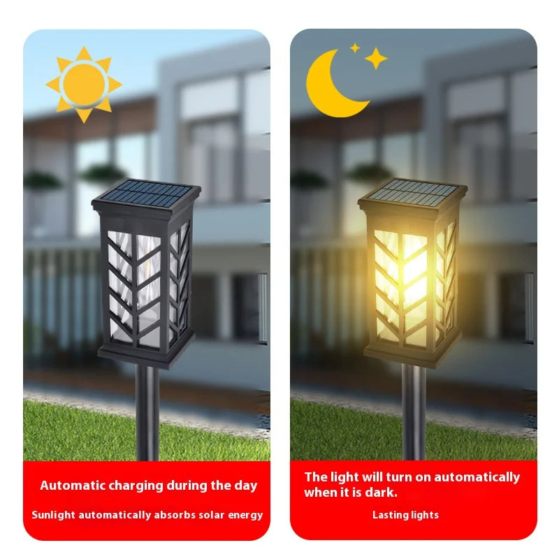 Solar LED Pathway Lights – Waterproof Outdoor Landscape Lamps Solar Pathway Light HIP