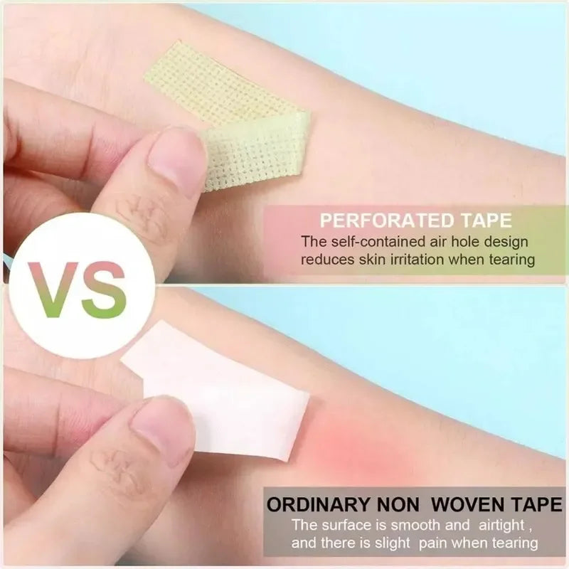 Colorful Eyelash Extension Tape Rolls | Soft Micropore Lash Tape Lash Extension Tape HIP